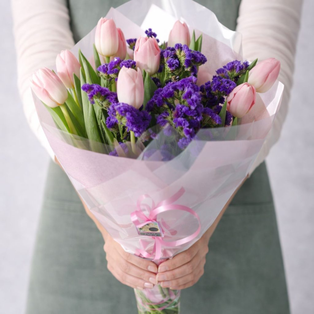 ramo de tulipanes para regalar el día de la madre